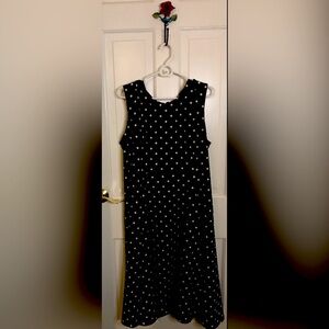 Calvin Klein - Black w White dots. Size 16